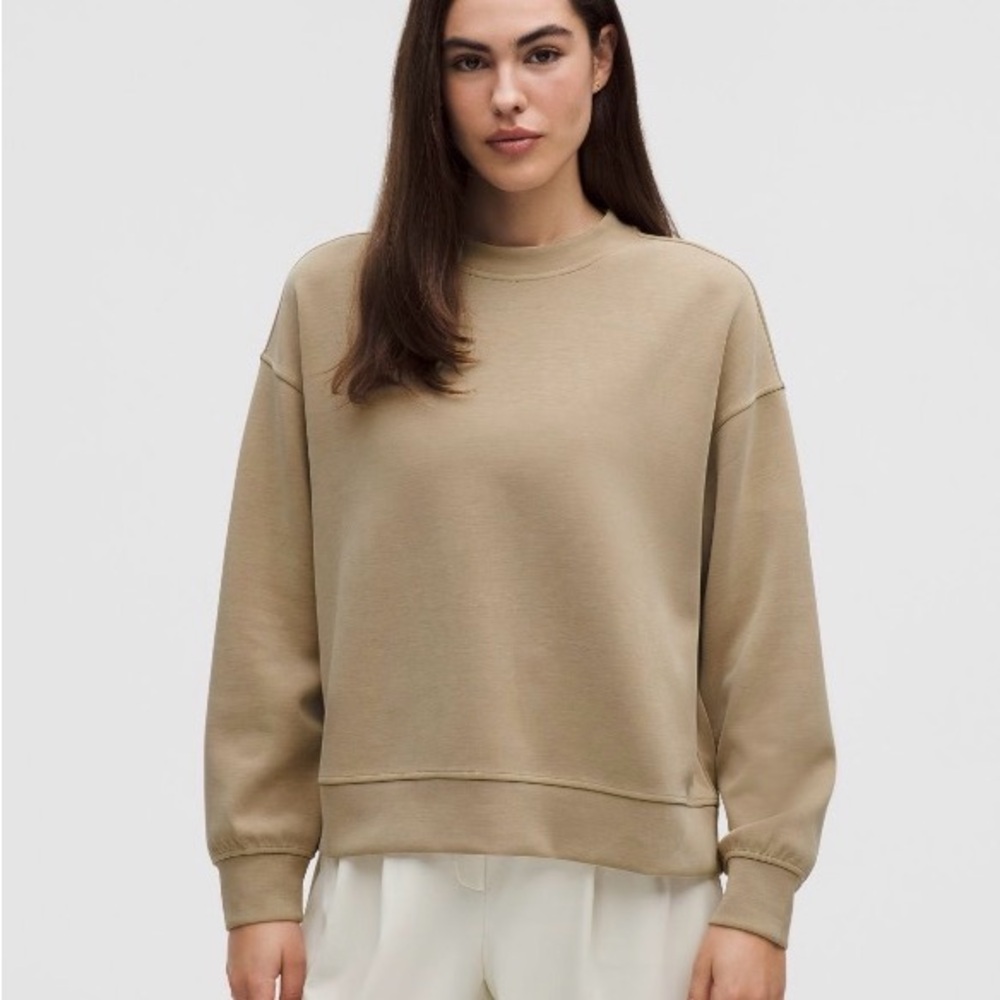 lululemon athletica Softstreme Crewneck Oversized Pullover size Small